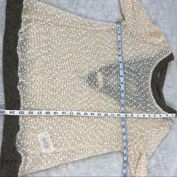 Anthro A’reve criss cross pullover sweater L - Picture 6 of 7
